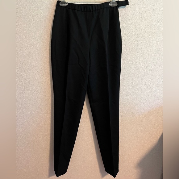 Black Cliassique Entier Slacks Size 2 - Picture 1 of 10